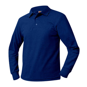HAVEN ACADEMY K-5 LONG SLEEVE POLO SHIRTS-YOUTH SIZES