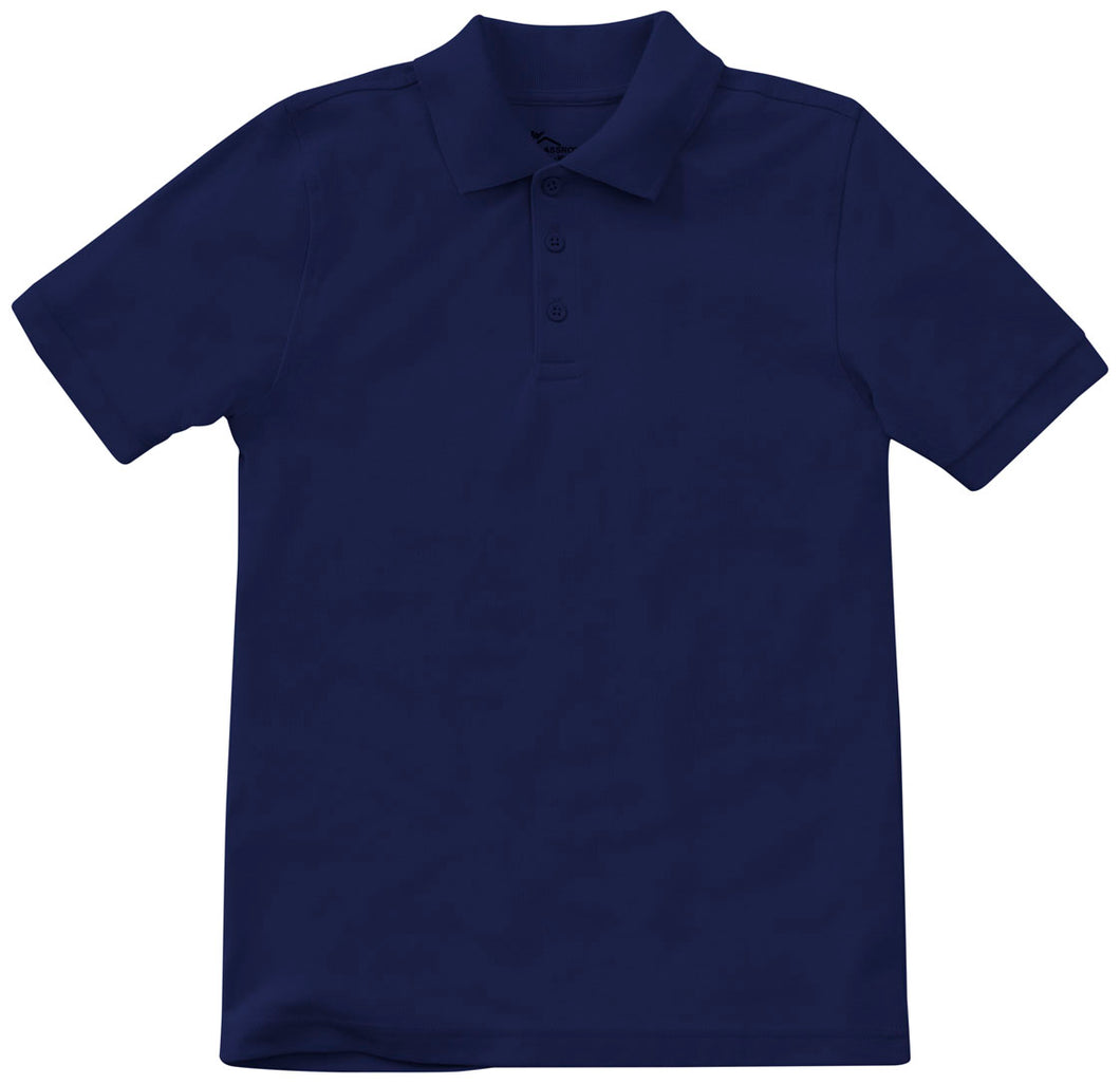 Doane Stuart Short Sleeve Polo Shirt with logo
