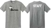 Load image into Gallery viewer, GILROY STAFF T-SHIRTS w/front logo and back STAFF/short and long sleeves (PC55)