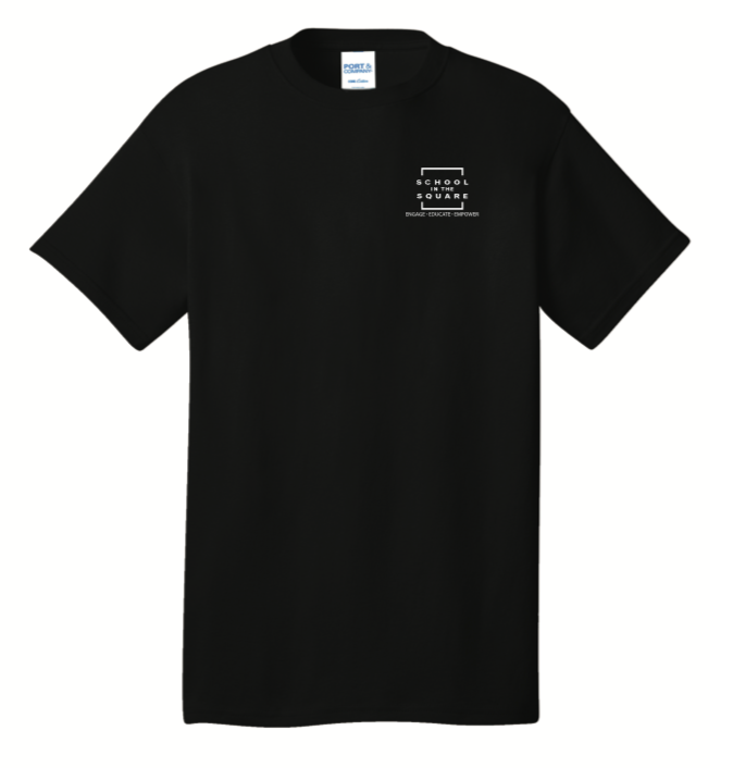 SCHOOL IN THE SQUARE SHORT SLEEVE T-SHIRTS with LOGO