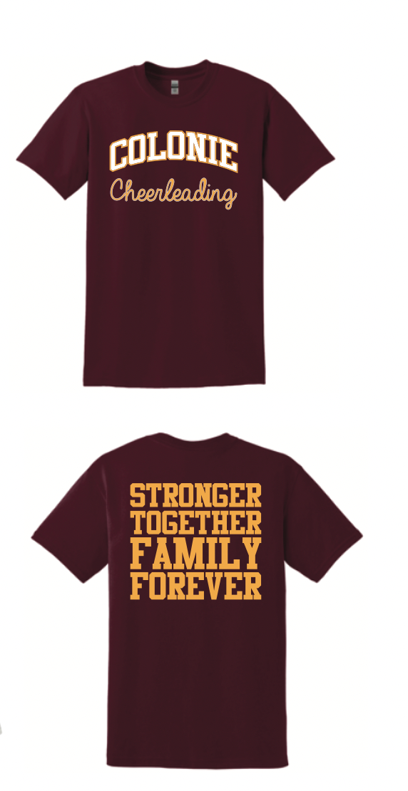 Colonie Cheer S/S T-Shirt