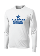 ALLSTARS L/S (White, Royal, or Black) Dri Fit (Youth and Adult)