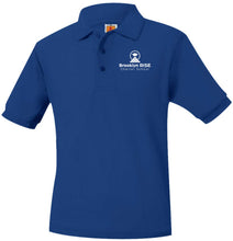 Load image into Gallery viewer, BROOKLYN RISE SHORT SLEEVE PIQUE POLO with logo