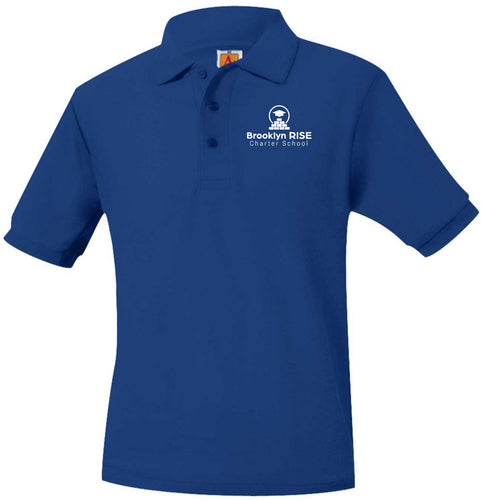 BROOKLYN RISE SHORT SLEEVE PIQUE POLO with logo