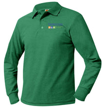 Load image into Gallery viewer, HAVEN MIDDLE SCHOOL LONG SLEEVE PIQUE POLO SHIRTS