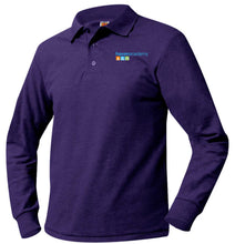Load image into Gallery viewer, HAVEN ACADEMY LONG SLEEVE K-5 POLO-ADULT SIZES