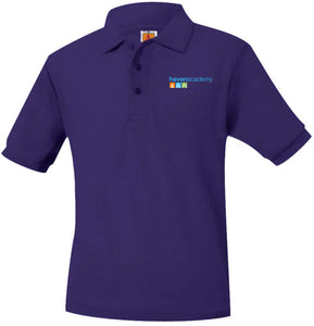 HAVEN ACADEMY SHORT SLEEVE POLO SHIRTS-ADULT SIZES