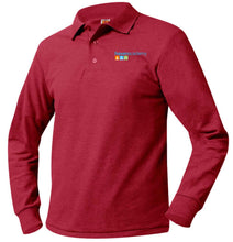 Load image into Gallery viewer, HAVEN ACADEMY LONG SLEEVE K-5 POLO-ADULT SIZES