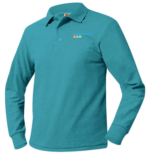 HAVEN ACADEMY K-5 LONG SLEEVE POLO SHIRTS-YOUTH SIZES