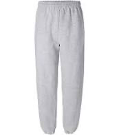 ST. GREGORY'S GREY PE PANTS-WITH LOGO