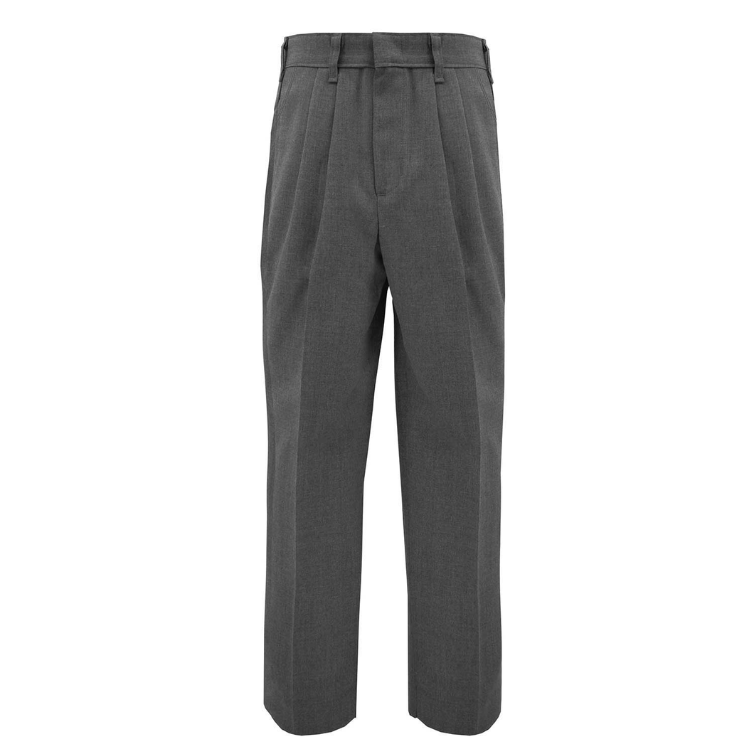 Pleated Grey Charcoal Pant