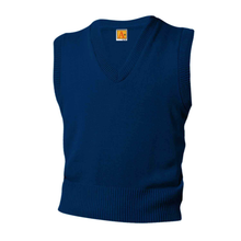 Load image into Gallery viewer, ADS NAVY V-NECK SWEATER VEST
