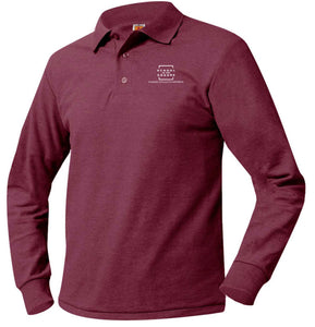SCHOOL IN THE SQUARE -MIDDLE SCHOOL LONG SLEEVE POLO